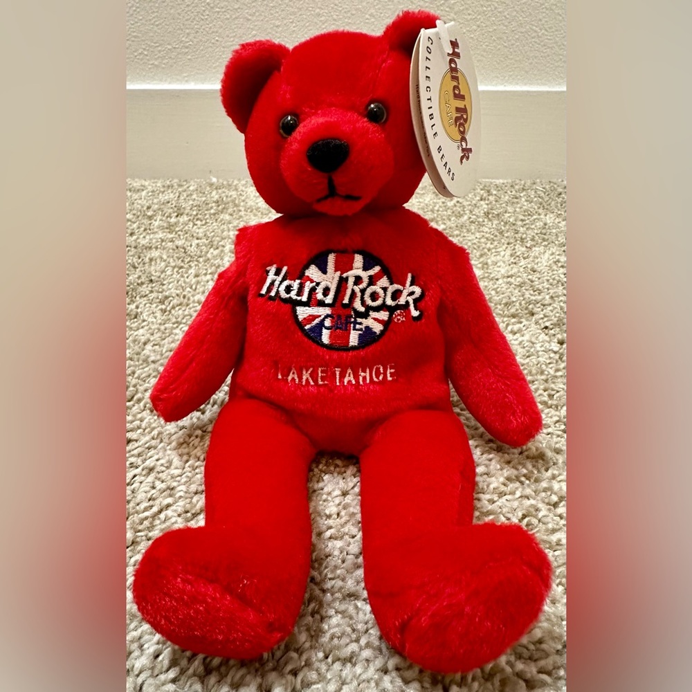 Hard Rock Cafe Lake Tahoe | Rita Beara 8" Bean Bag | Collectible Bears 2000